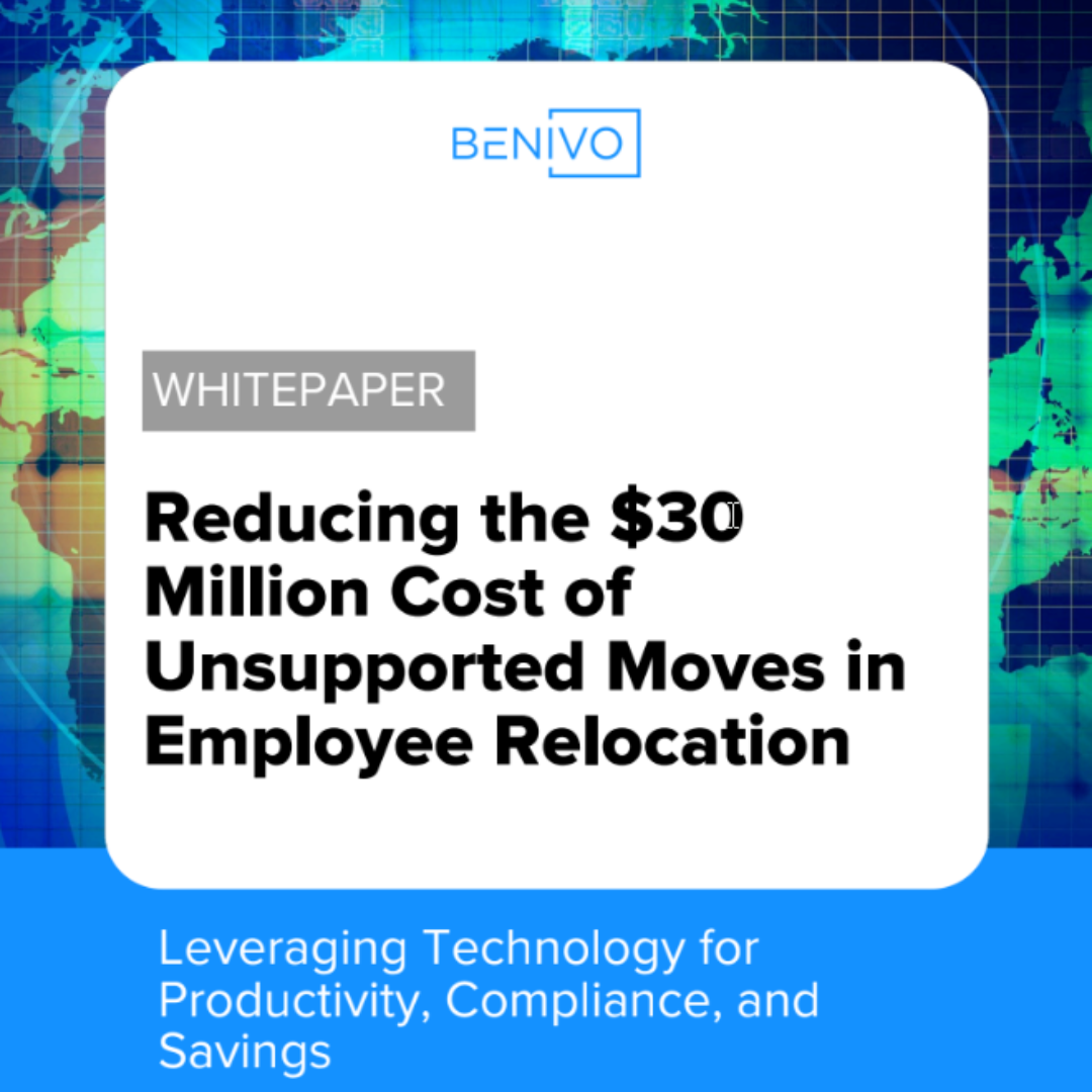 Reducing the $30 Million Cost of Unsupported Moves in Employee Relocation